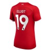 Camiseta de fútbol Liverpool 2023-24 Elliot 19 Primera Equipación - Mujer